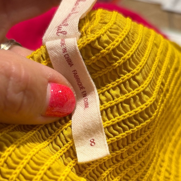 Maeve Anthropologie Parading Hues Color Block Strapless Dress Woman’s Size 8 - Picture 5 of 12